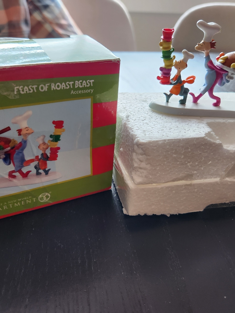 Feast of Roast Beast Colorful Chef Figurine Accessory